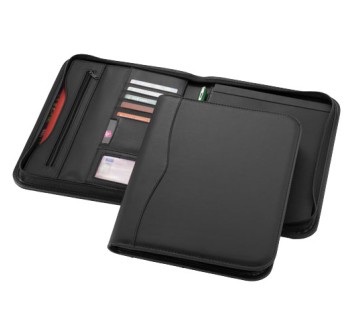 Portadocumenti A4 con cerniera Ebony FullGadgets.com