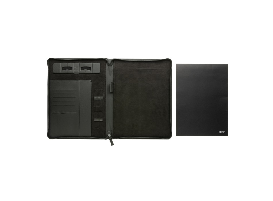 Portadocumenti A4 Swiss Peak Heritage RCS rPU con cerniera FullGadgets.com