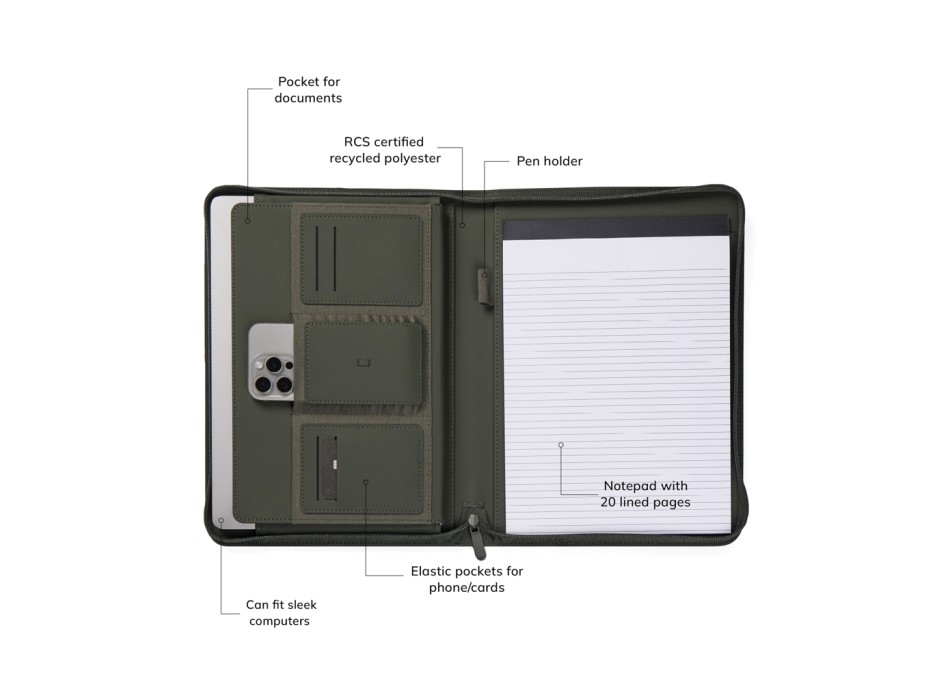 Portadocumenti A4 VINGA Baltimore RCS FullGadgets.com