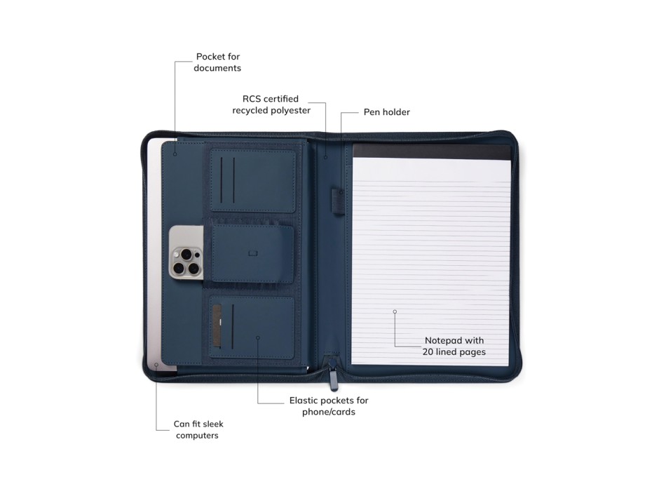 Portadocumenti A4 VINGA Baltimore RCS FullGadgets.com