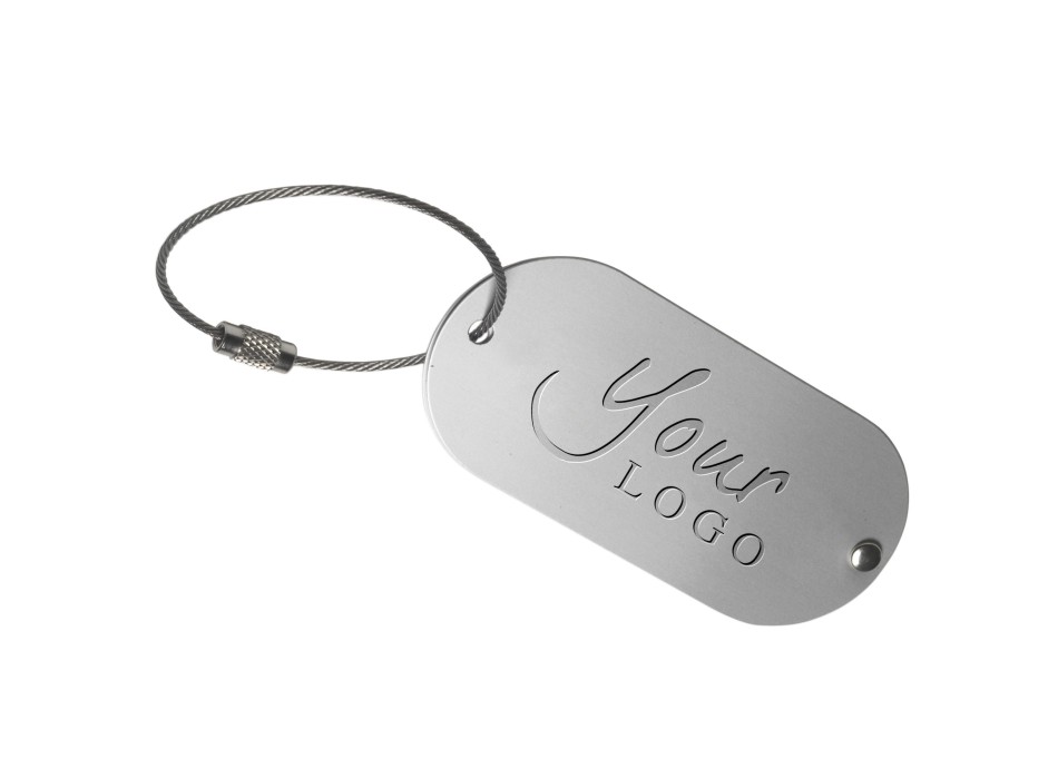 Portanome in alluminio Isa FullGadgets.com