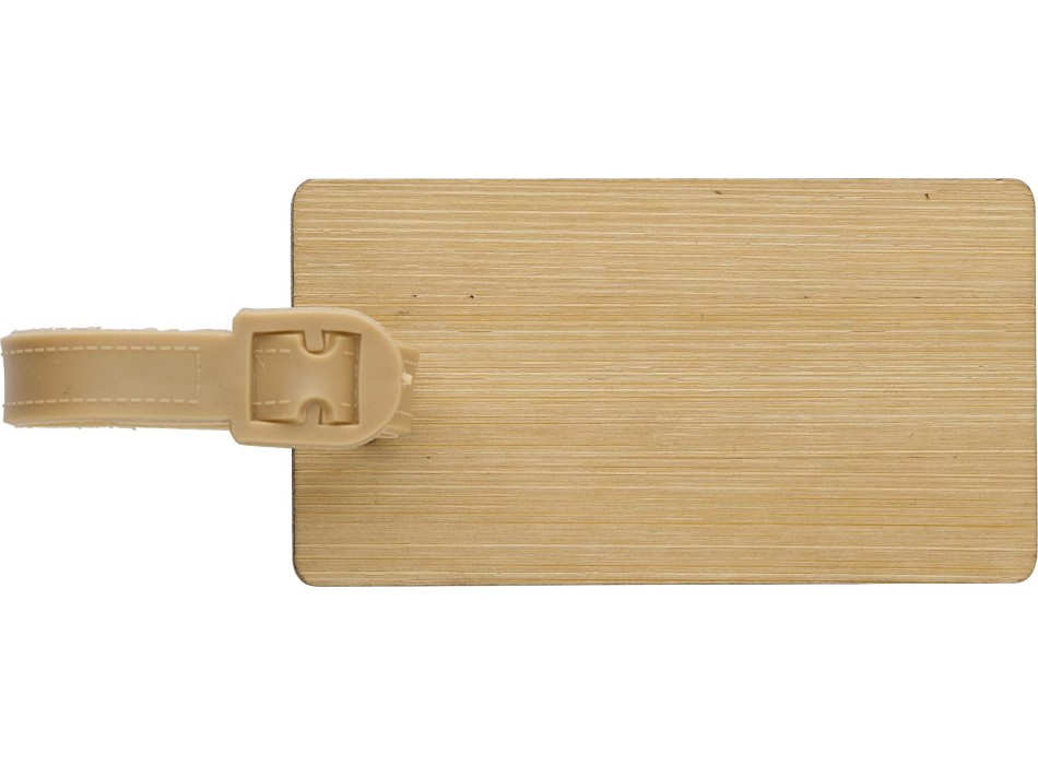 Portanome per bagaglio in bambù Shawn FullGadgets.com