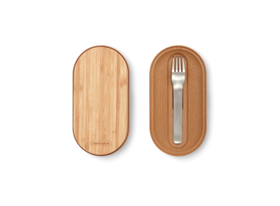 Portapranzo doppio Bento Black+Blum in acciaio FullGadgets.com