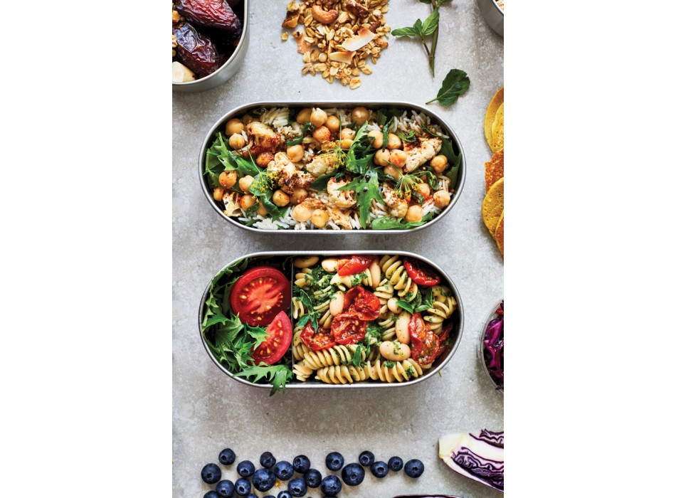 Portapranzo doppio Bento Black+Blum in acciaio FullGadgets.com