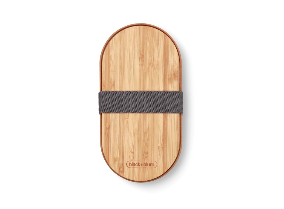 Portapranzo doppio Bento Black+Blum in acciaio FullGadgets.com