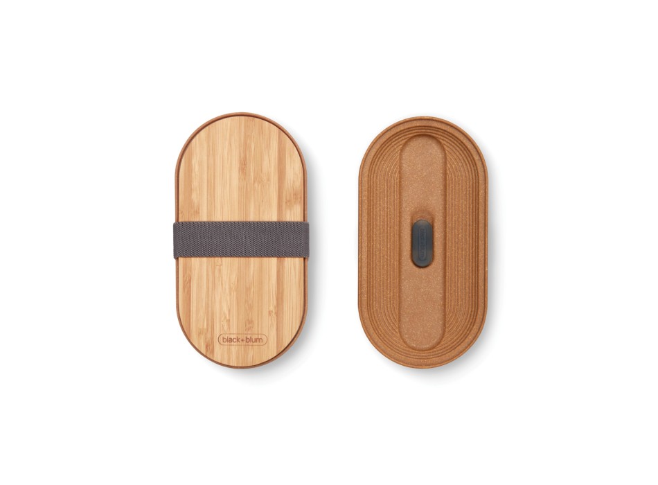 Portapranzo doppio Bento Black+Blum in acciaio FullGadgets.com