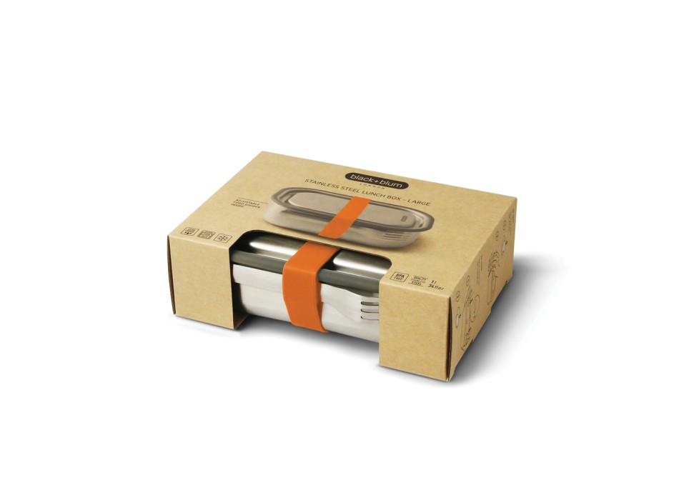 Portapranzo grande Black+Blum in acciaio FullGadgets.com