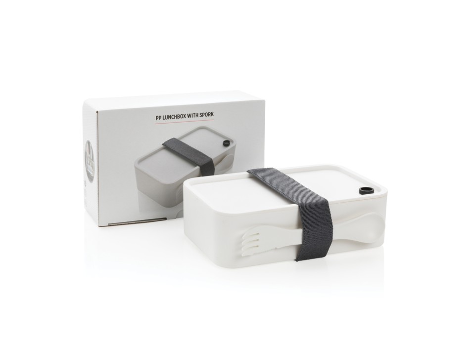 Portapranzo in PP con spork FullGadgets.com