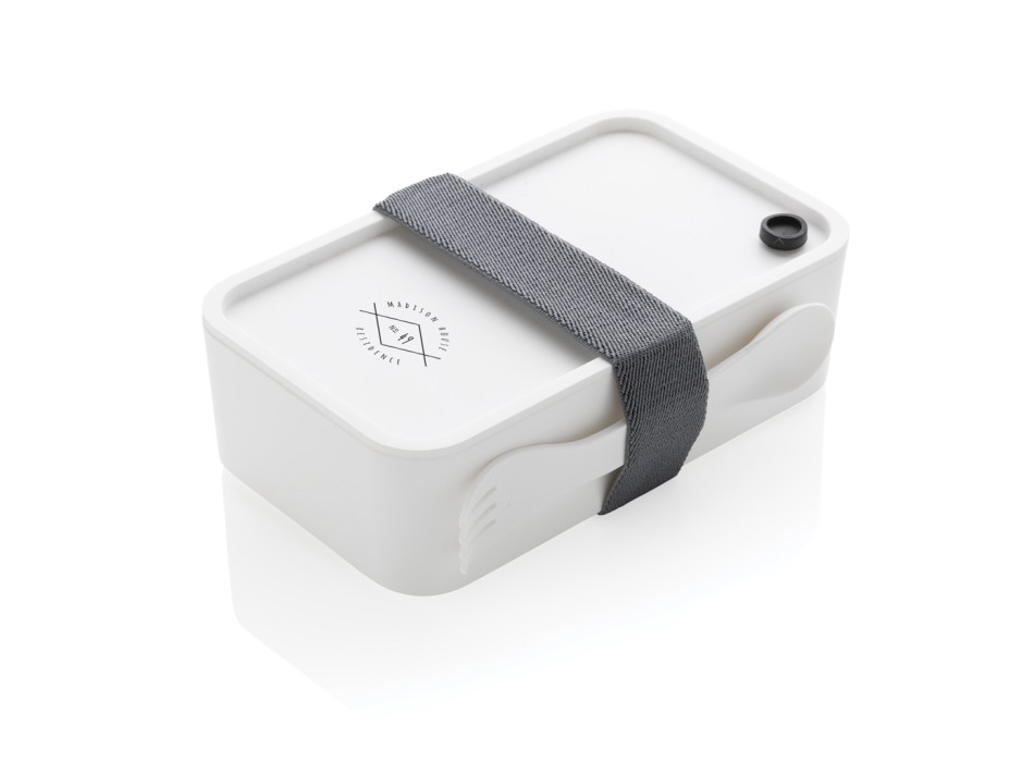 Portapranzo in PP con spork FullGadgets.com