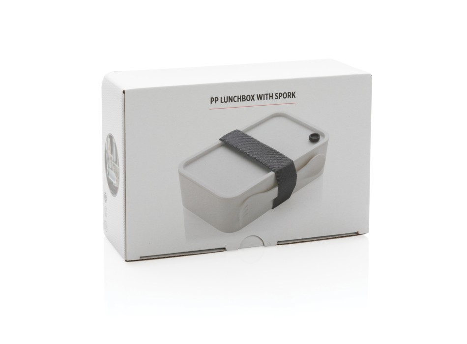 Portapranzo in PP con spork FullGadgets.com