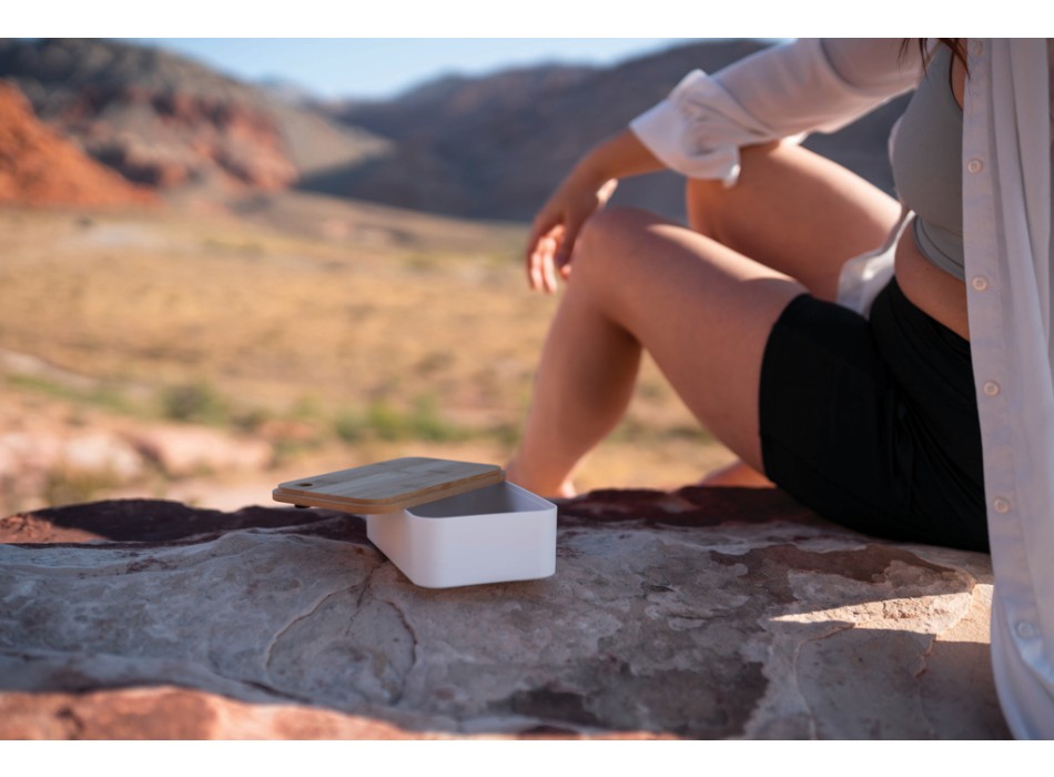 Portapranzo in RPP RCS con tappo in bambù FullGadgets.com