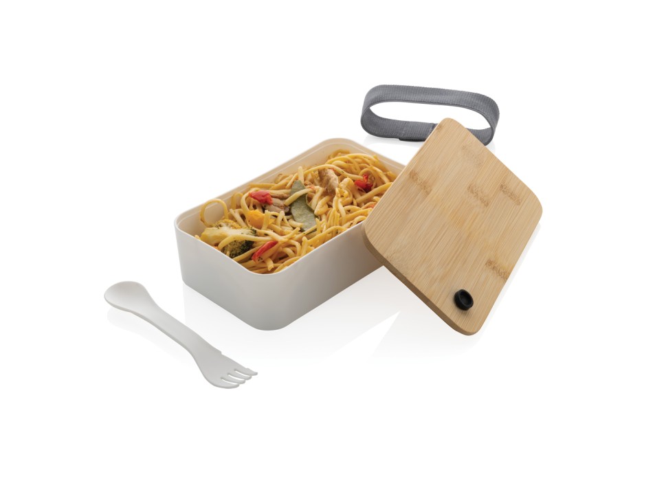 Portapranzo in RPP RCS con tappo in bambù FullGadgets.com
