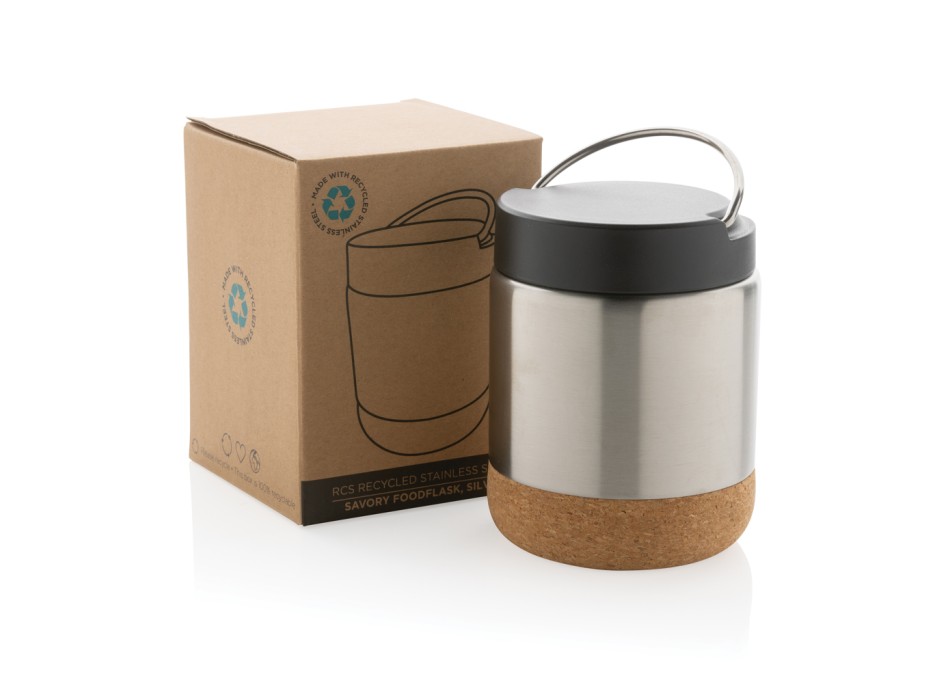 Portapranzo Savory in acciaio riciclato certificato RCS FullGadgets.com