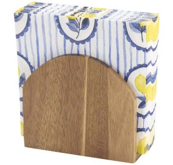Portatovaglioli in legno di acacia Charm FullGadgets.com