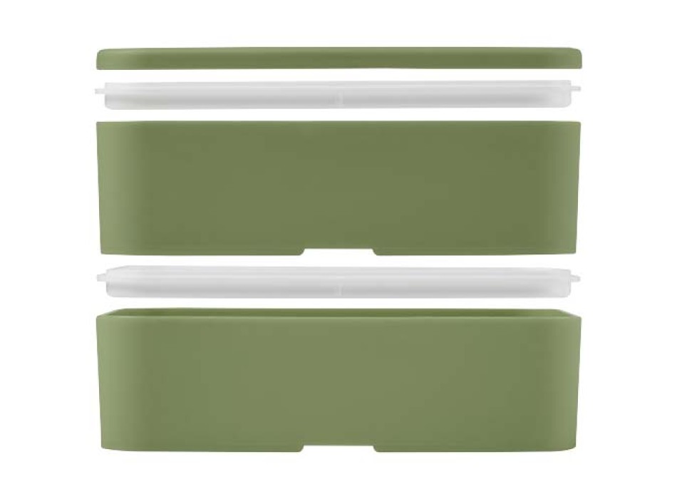Portavivande a doppio scomparto 700+700 ml MIYO POP FullGadgets.com