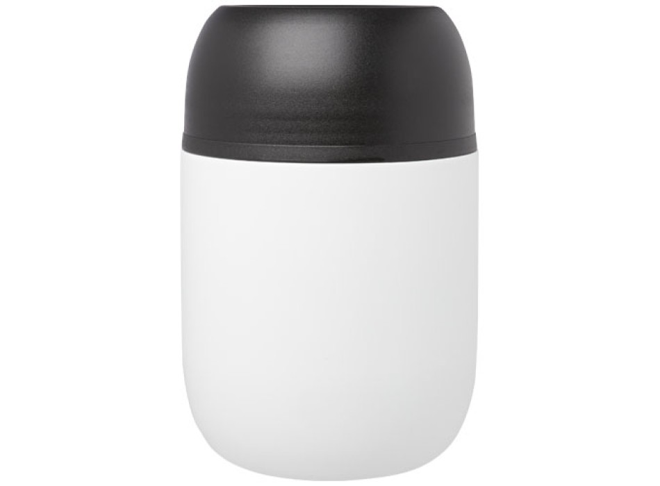 Portavivande in acciaio inossidabile riciclato a doppia parete da 480 ml con cucchiaio pieghevole Supo FullGadgets.com