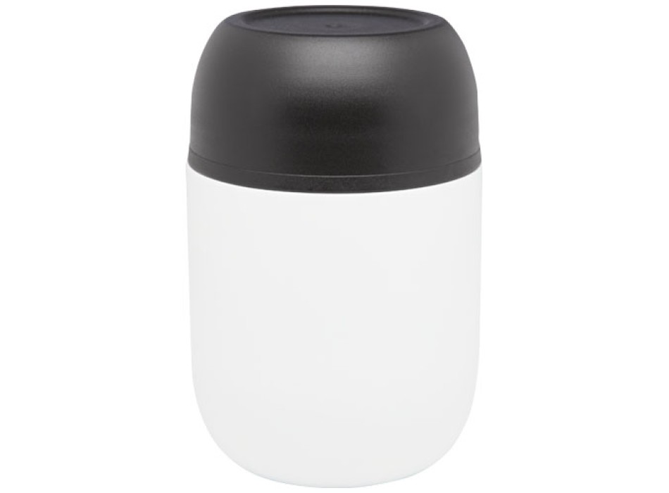 Portavivande in acciaio inossidabile riciclato a doppia parete da 480 ml con cucchiaio pieghevole Supo FullGadgets.com