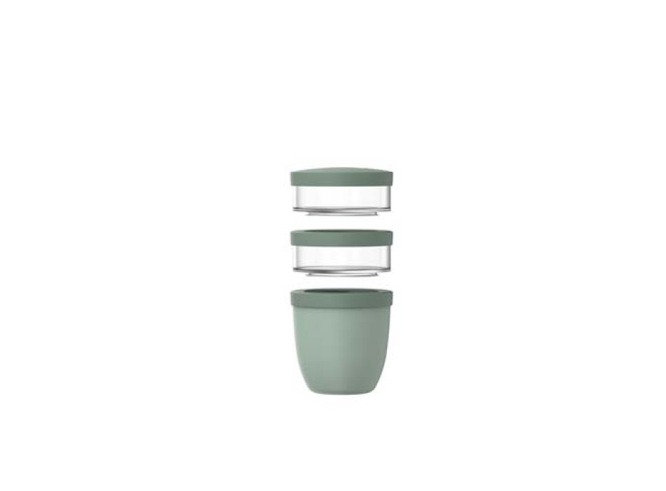 Portavivande termico composto da 3 pezzi da 500 ml + 2 da 200 ml Mepal Ellipse FullGadgets.com