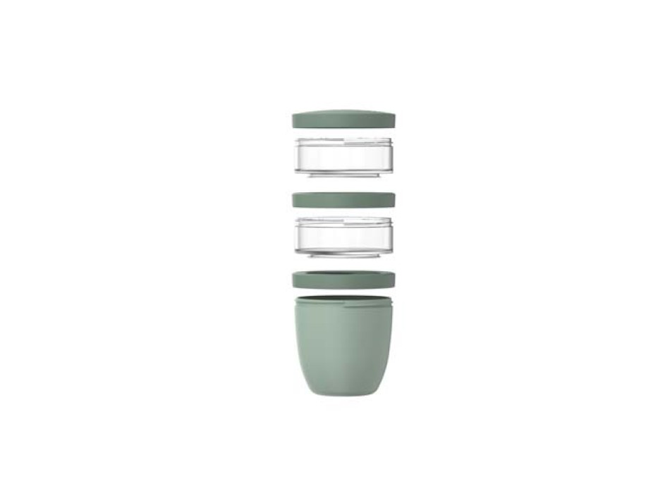 Portavivande termico composto da 3 pezzi da 500 ml + 2 da 200 ml Mepal Ellipse FullGadgets.com