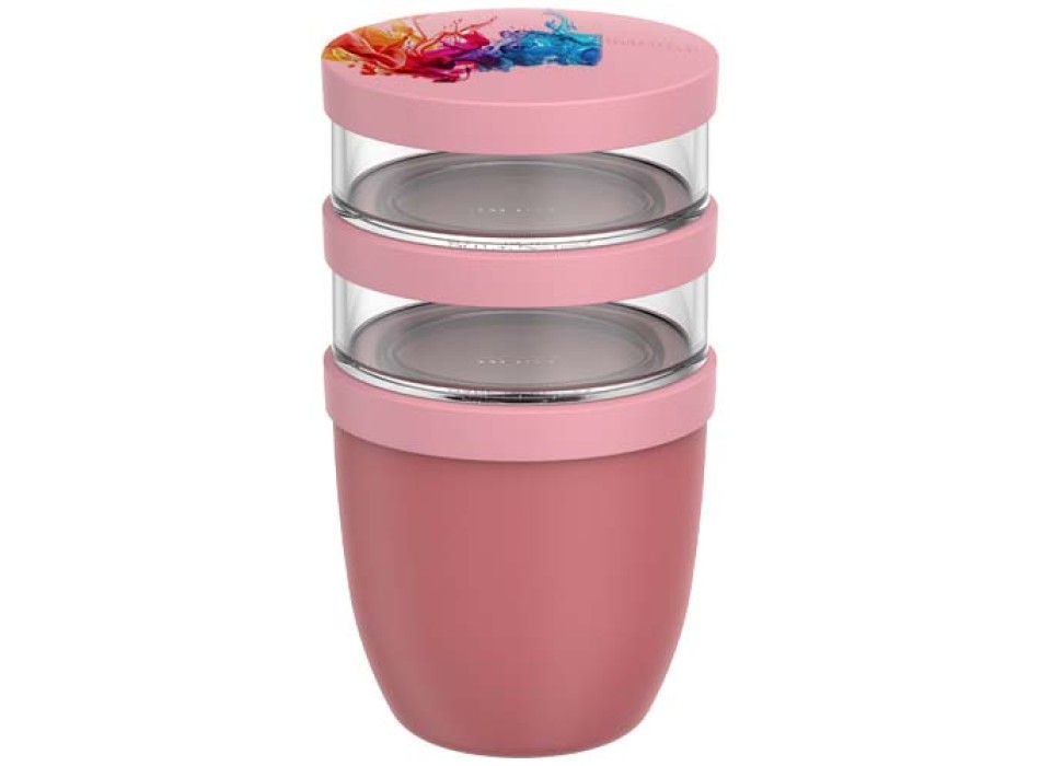 Portavivande termico composto da 3 pezzi da 500 ml + 2 da 200 ml Mepal Ellipse FullGadgets.com