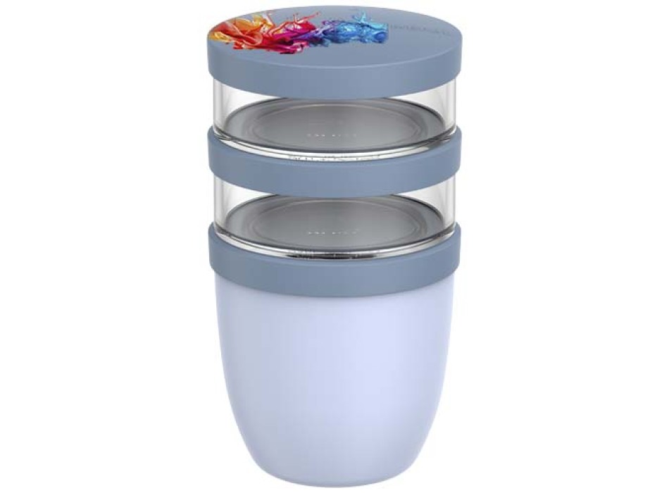 Portavivande termico composto da 3 pezzi da 500 ml + 2 da 200 ml Mepal Ellipse FullGadgets.com