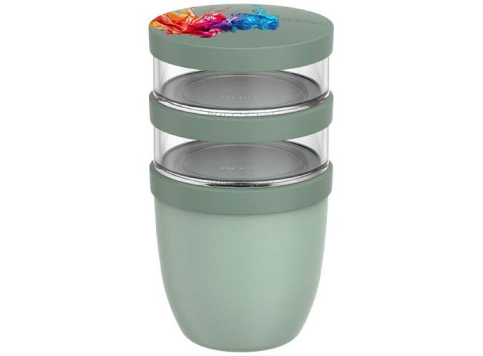 Portavivande termico composto da 3 pezzi da 500 ml + 2 da 200 ml Mepal Ellipse FullGadgets.com
