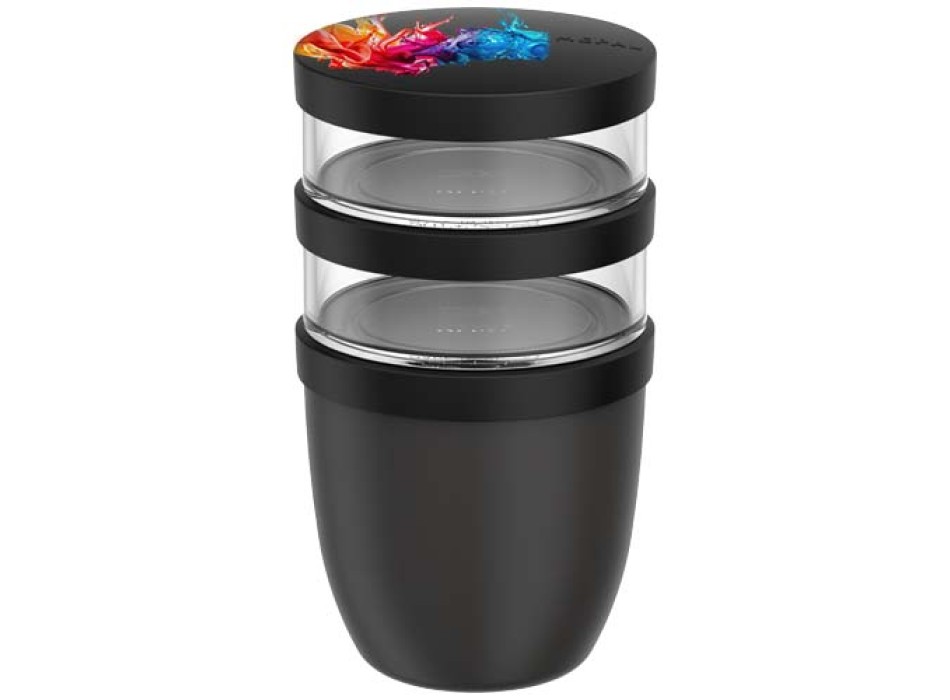 Portavivande termico composto da 3 pezzi da 500 ml + 2 da 200 ml Mepal Ellipse FullGadgets.com