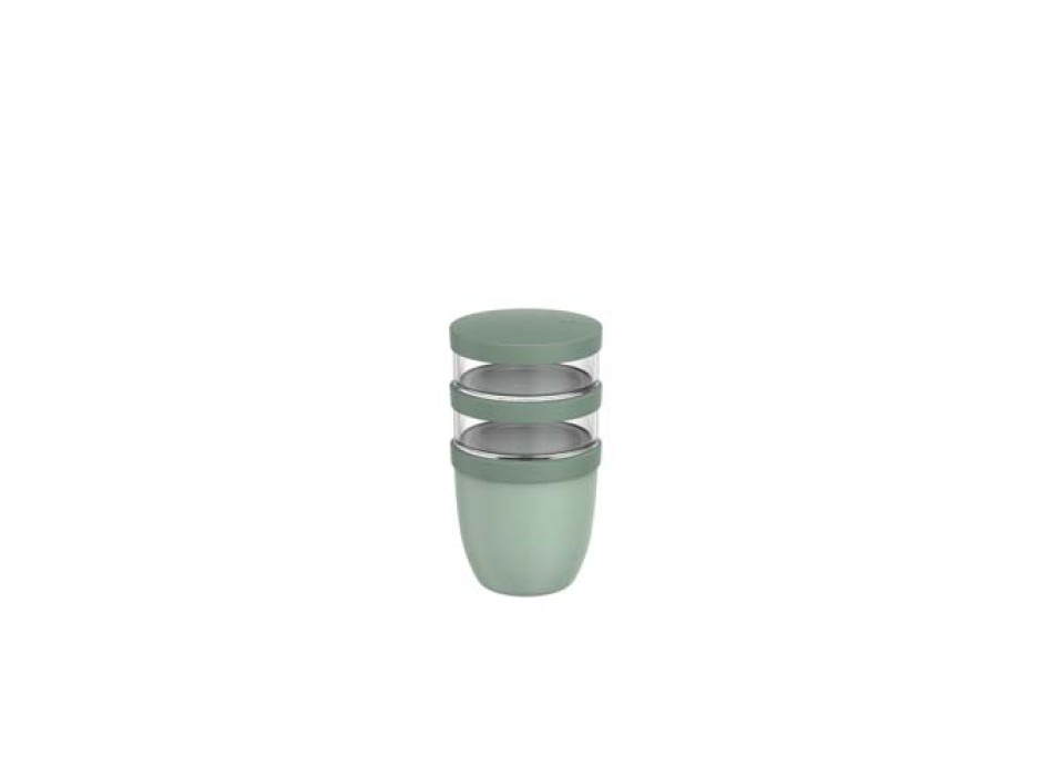 Portavivande termico composto da 3 pezzi da 500 ml + 2 da 200 ml Mepal Ellipse FullGadgets.com
