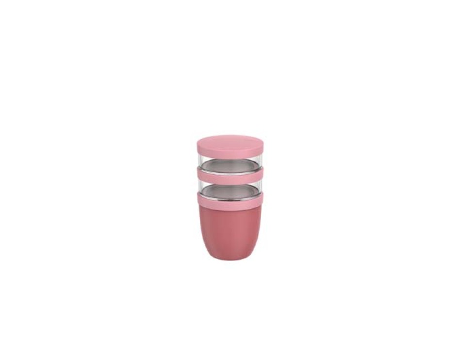 Portavivande termico composto da 3 pezzi da 500 ml + 2 da 200 ml Mepal Ellipse FullGadgets.com