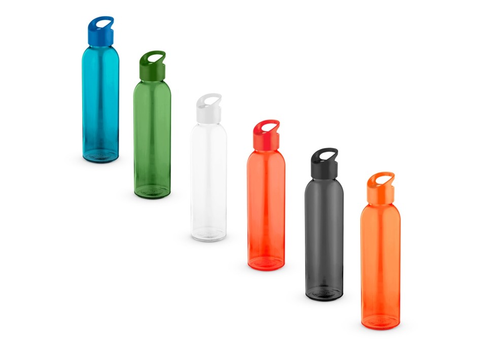 PORTIS GLASS. Borraccia in vetro con tappo in PP 500 mL FullGadgets.com