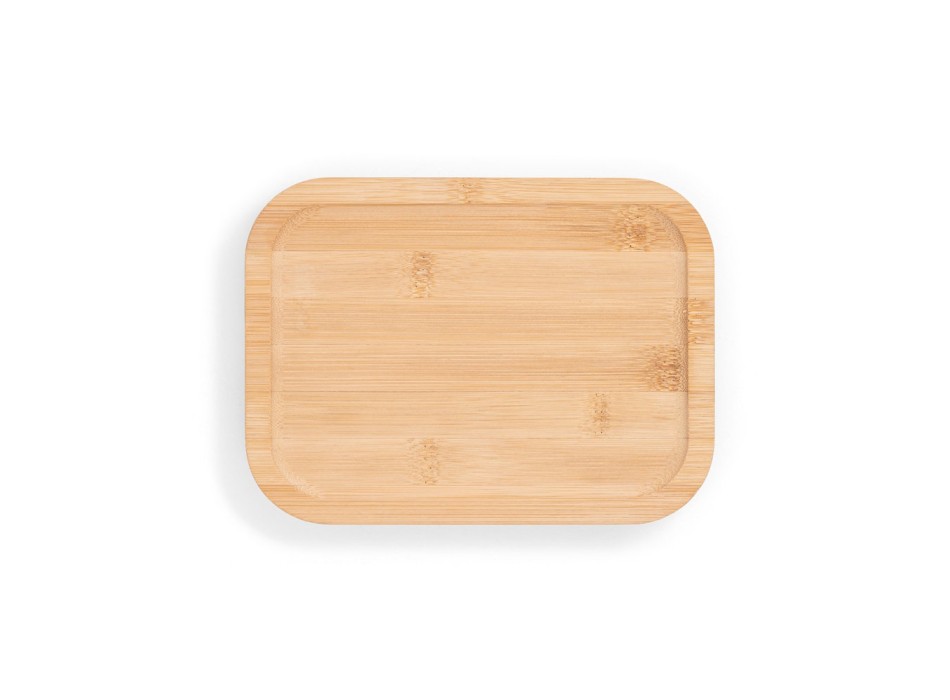 PORTOBELLO. Porta pranzo. Contenitore ermetico in vetro borosilicato e coperchio in bambù 1000 mL FullGadgets.com