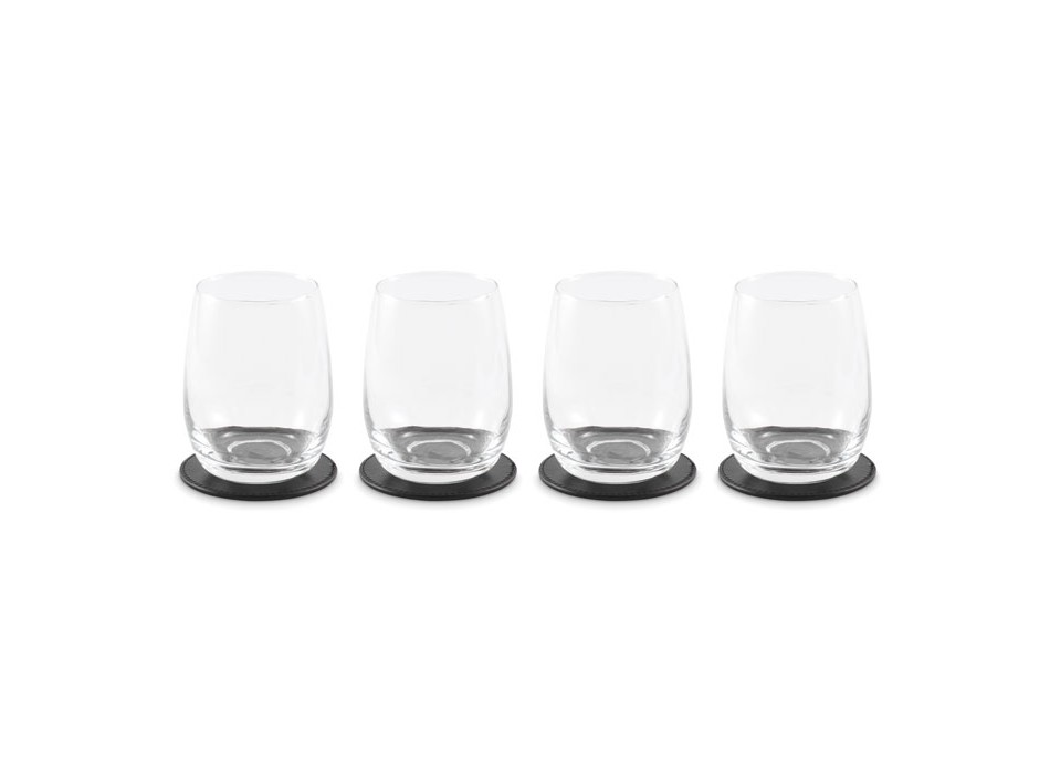 POSA SET - Set di 4 sottobicchieri in PU FullGadgets.com