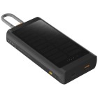 Power bank a energia solare da 10.000 mAh 15 W con luce Xtorm XG2S101 Go2  FullGadgets.com