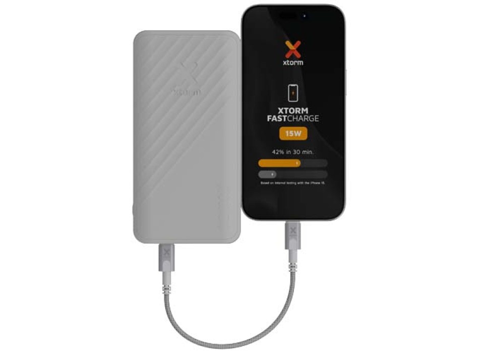 Power bank a ricarica rapida da 20.000 mAh 15 W Xtorm XG220 Go2  FullGadgets.com