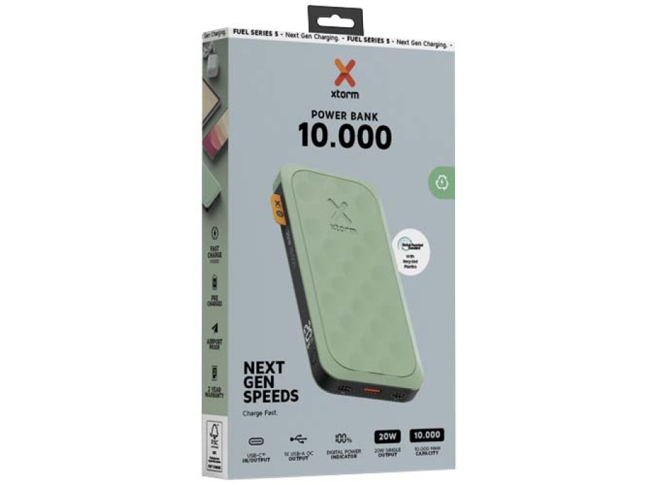 Power bank da 10.000 mAh 20 W Serie Xtorm FS510 Fuel FullGadgets.com