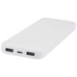 Power bank da 10.000 mAh e 10 W in plastica riciclata con 2 cavi integrati Adhil FullGadgets.com