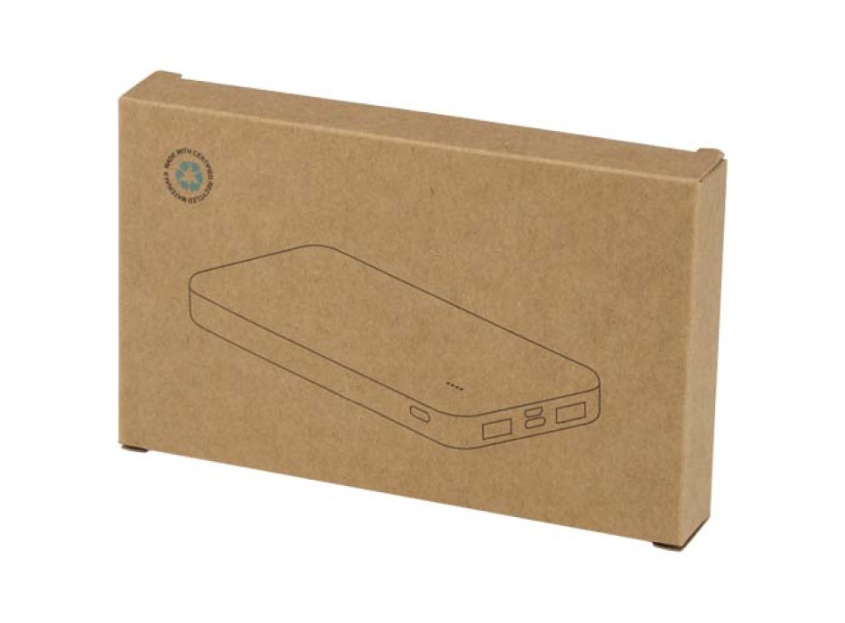 Power bank da 10.000 mAh e 10 W in plastica riciclata Intan FullGadgets.com