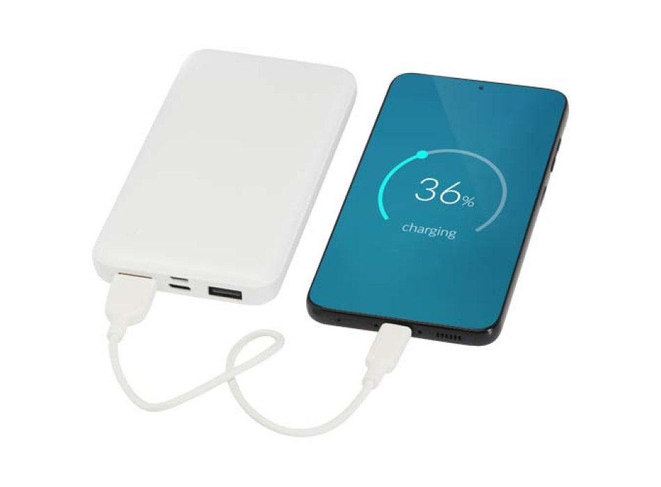 Power bank da 10.000 mAh e 10 W in plastica riciclata Intan FullGadgets.com