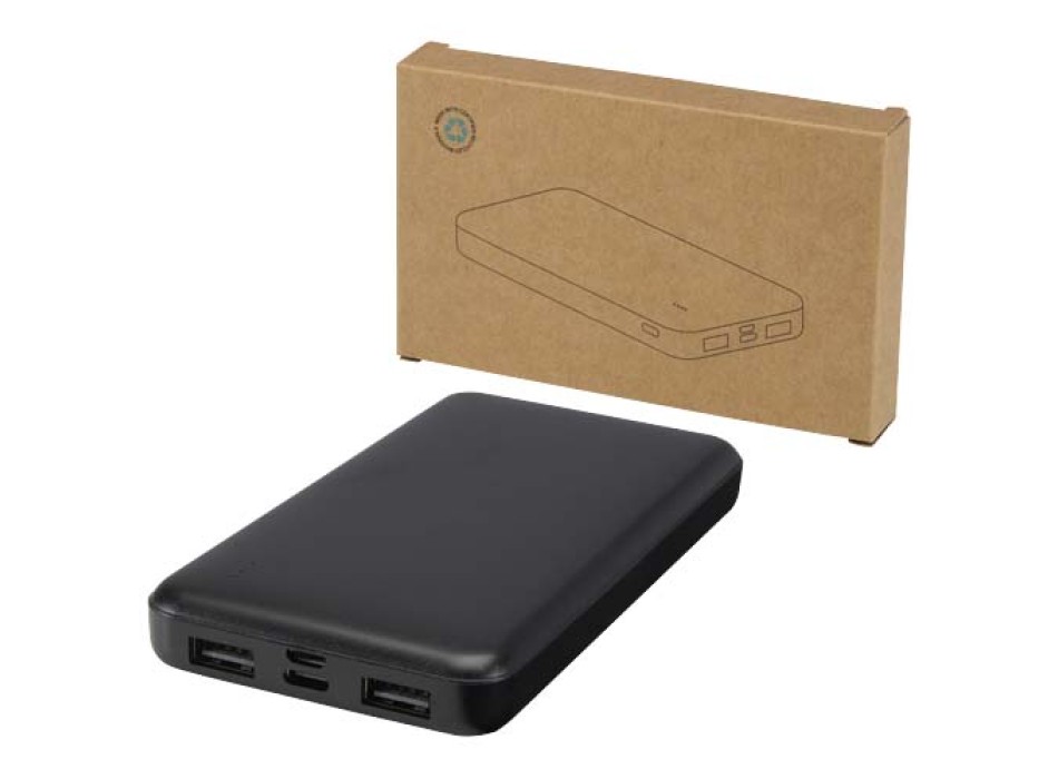 Power bank da 10.000 mAh e 10 W in plastica riciclata Intan FullGadgets.com