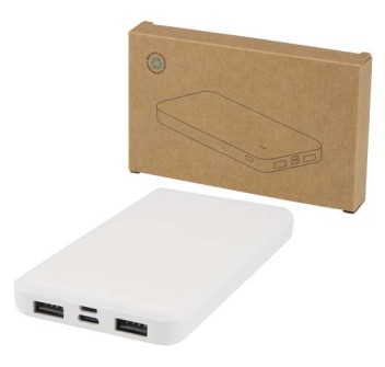 Power bank da 10.000 mAh e 10 W in plastica riciclata Intan FullGadgets.com