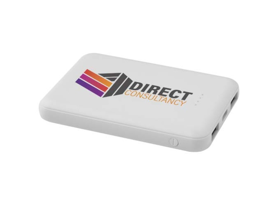 Power bank da 5000 mAh di Tipo C in plastica riciclata Asama FullGadgets.com