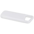 Power bank impermeabile in plastica riciclata da 5.000 mAh e 12 W con moschettone Alkes FullGadgets.com