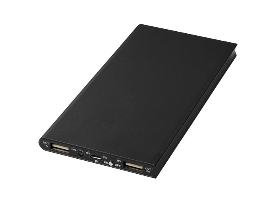 Power bank in alluminio da 8000 mAh Plate FullGadgets.com