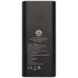 Power bank in alluminio riciclato certificato RCS da 20.000 mAh e 70 W Acamar FullGadgets.com
