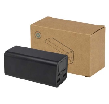 Power bank in alluminio riciclato certificato RCS da 20.000 mAh e 70 W Acamar FullGadgets.com