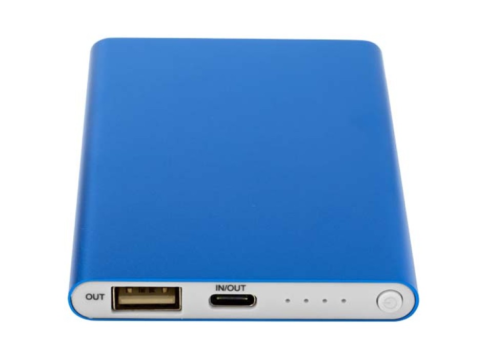 Power bank in alluminio riciclato da 4000 mAh tipo C Pep  FullGadgets.com