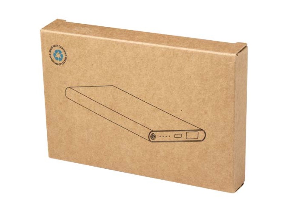 Power bank in alluminio riciclato da 4000 mAh tipo C Pep  FullGadgets.com