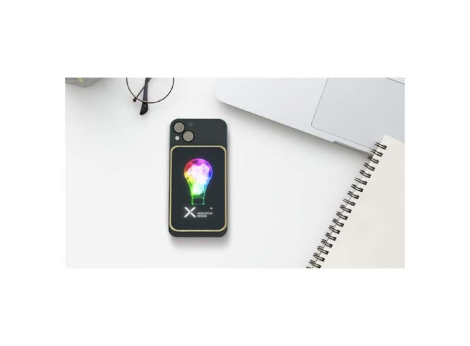 Power bank in bamboo 10.000 mAh MagSafe SCX.design P27 FullGadgets.com