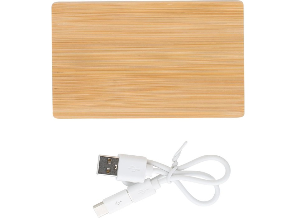 Power Bank in bamboo Ruby FullGadgets.com