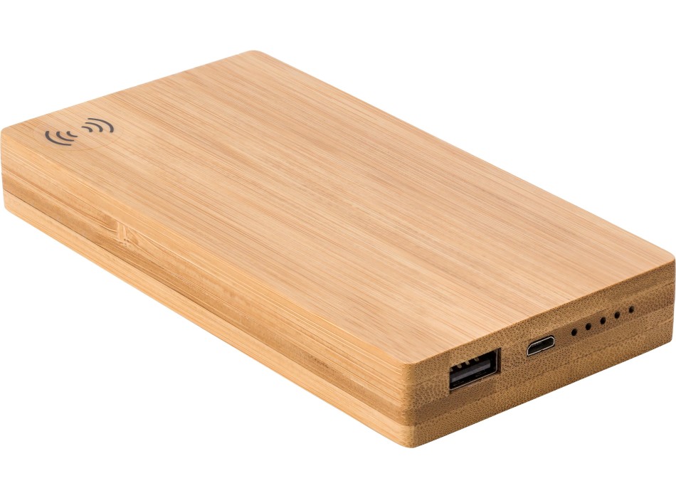 Power Bank in bamboo Walter FullGadgets.com